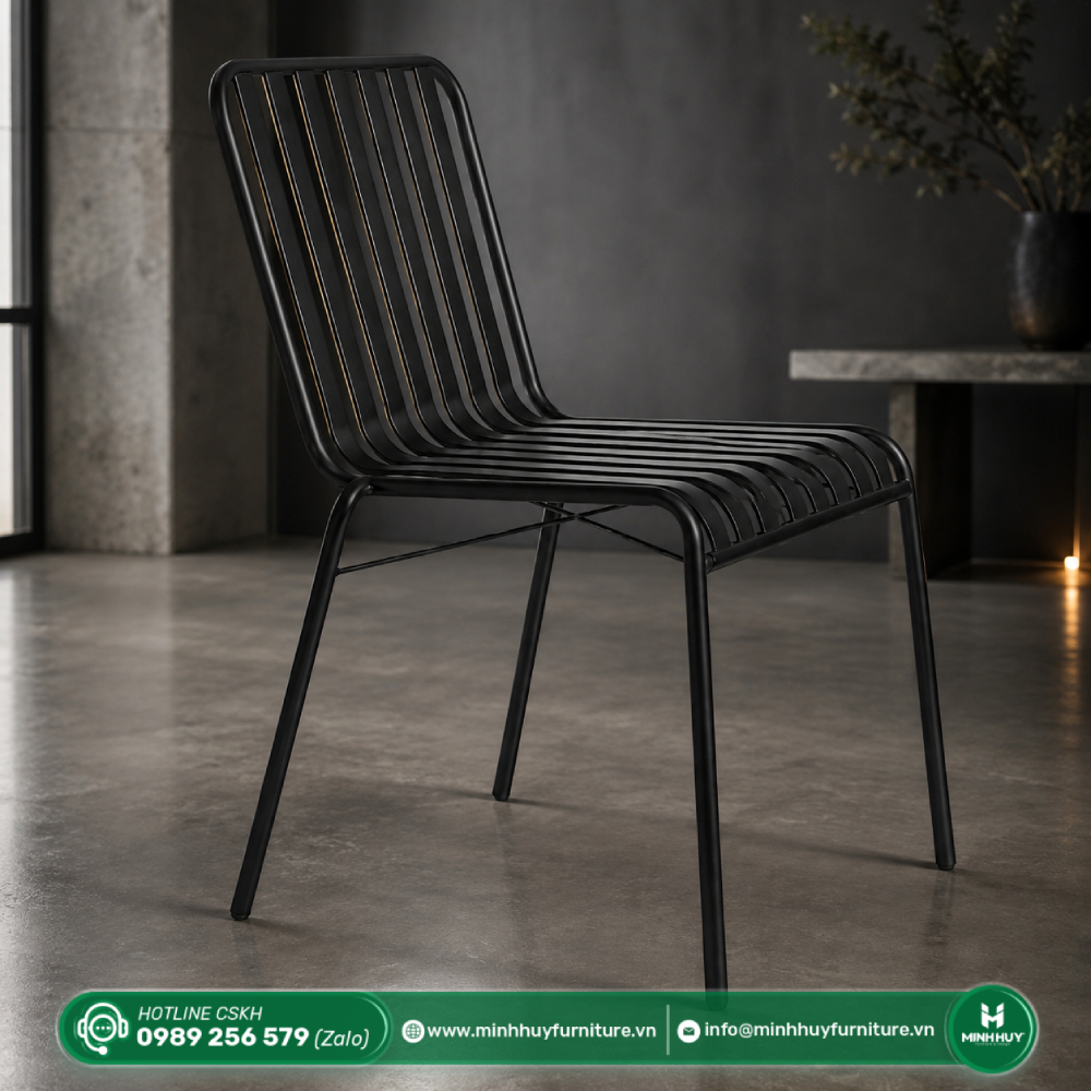 Thông số sản phẩm Ghế Sắt Ngoài Trời Không Tay Sơn Tĩnh Điện MH241
