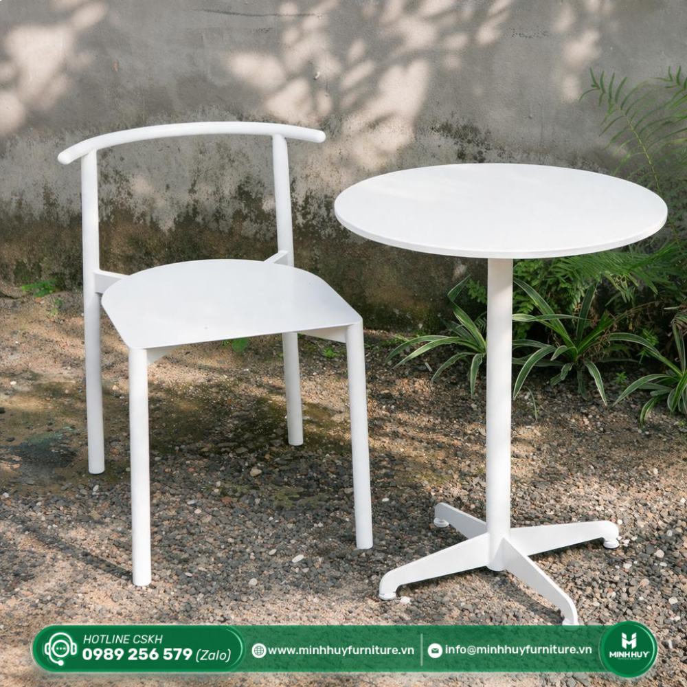 Ghế Sắt Tựa Cong Tối Giản MH207 được sử dụng cho lĩnh vực nào?