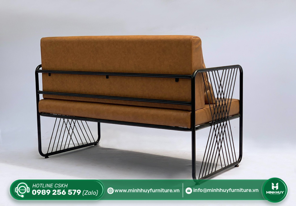Đặc điểm sản phẩm Ghế Sofa Cafe Băng Khung Lưới Nệm Simili MH220