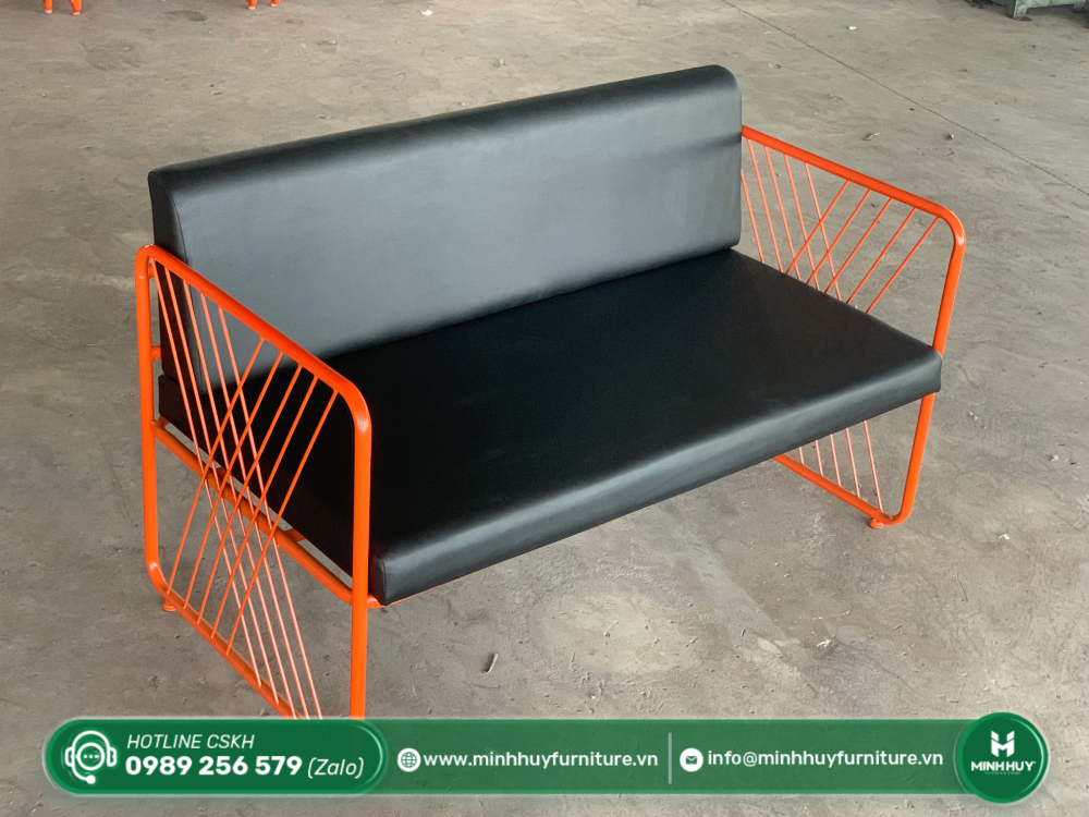 Đặc điểm sản phẩm Ghế Sofa Cafe Băng Khung Lưới Nệm Simili MH220