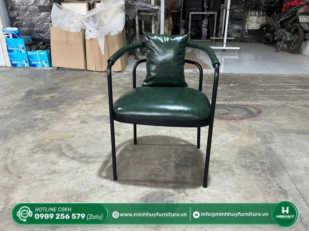 Cách vệ sinh Ghế Tựa Vòng Nệm Da MH211