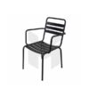 Ghế Sắt 3 Lá Có Tay MH00102