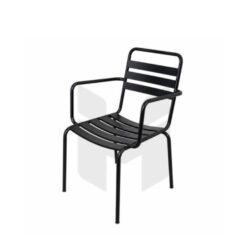 Ghế Sắt 3 Lá Có Tay MH00102
