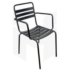 Ghế Sắt 3 Lá Có Tay MH00102