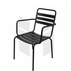 Ghế Sắt 3 Lá Có Tay MH00102