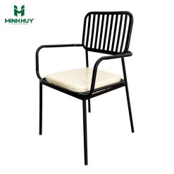 Ghế sắt cafe kèm nệm MH049