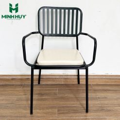 Ghế sắt cafe kèm nệm MH049