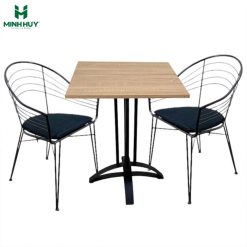 Ghế sắt Gina kèm nệm MH009