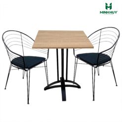 Ghế sắt Gina kèm nệm MH009