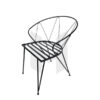 Ghế Sắt Lia Kèm Nệm MH008