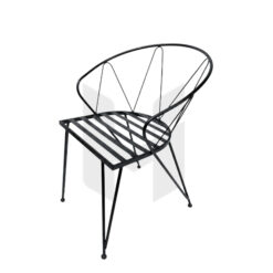 Ghế Sắt Lia Kèm Nệm MH008