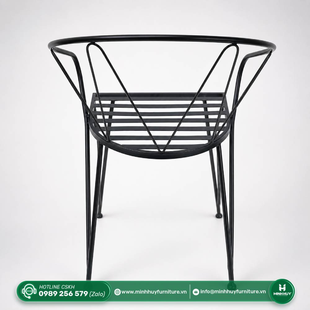 Ghế Sắt Lia Kèm Nệm MH008 - Ảnh 2