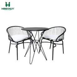 Ghế sắt MH kèm nệm MH020