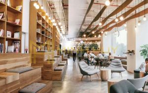 Mẫu thiết kế quán cafe văn phòng đẹp