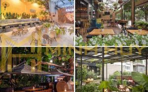 Thiết kế và thi công nội thất quán cafe sân vườn