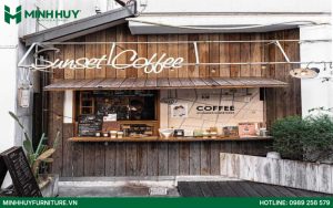 Mẫu thiết kế quán cafe di động đẹp