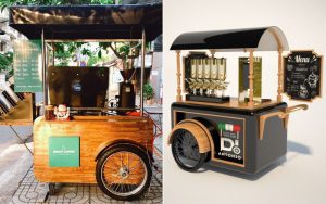 Mẫu thiết kế quán cafe di động đẹp