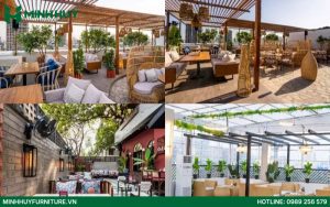 Mẫu thiết kế quán cafe rooftop đẹp
