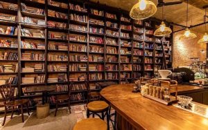 Mẫu thiết kế quán cafe sách đẹp