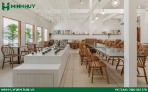 Mẫu thiết kế quán cafe workshop đẹp