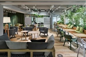 Mẫu thiết kế quán cafe văn phòng đẹp
