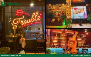 Thiết kế và thi công nội thất quán cafe acoustic
