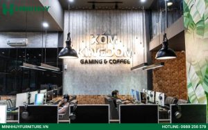 Thiết kế và thi công nội thất quán cafe gaming
