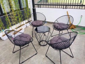 mẫu bàn ghế sắt sơn tĩnh điện