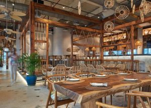 Mẫu thiết kế nội thất nhà hàng Bohemian đẹp