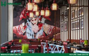 Mẫu thiết kế nội thất nhà hàng Dim Sum đẹp