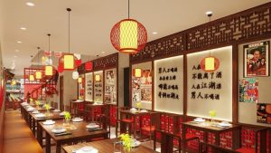 Mẫu thiết kế nội thất nhà hàng Trung Hoa đẹp