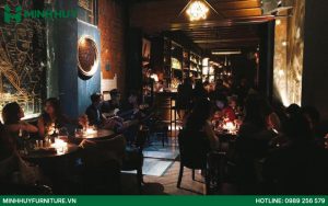 Mẫu thiết kế quán cafe phong cách Speakeasy bar đẹp