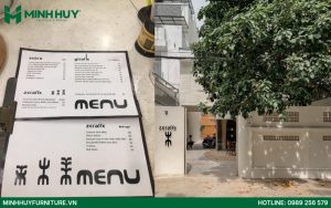 Quán cafe phong cách tối giản