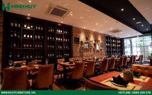 thi công nội thất nhà hàng beef steak