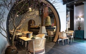 thi công nội thất nhà hàng chay