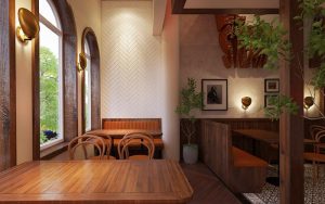 thi công nội thất nhà hàng Pasta