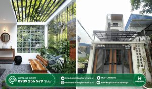 làm khung sắt bảo vệ sân trước quận 7 tphcm