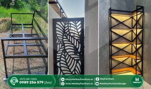 gia công khung sắt sơn tĩnh điện