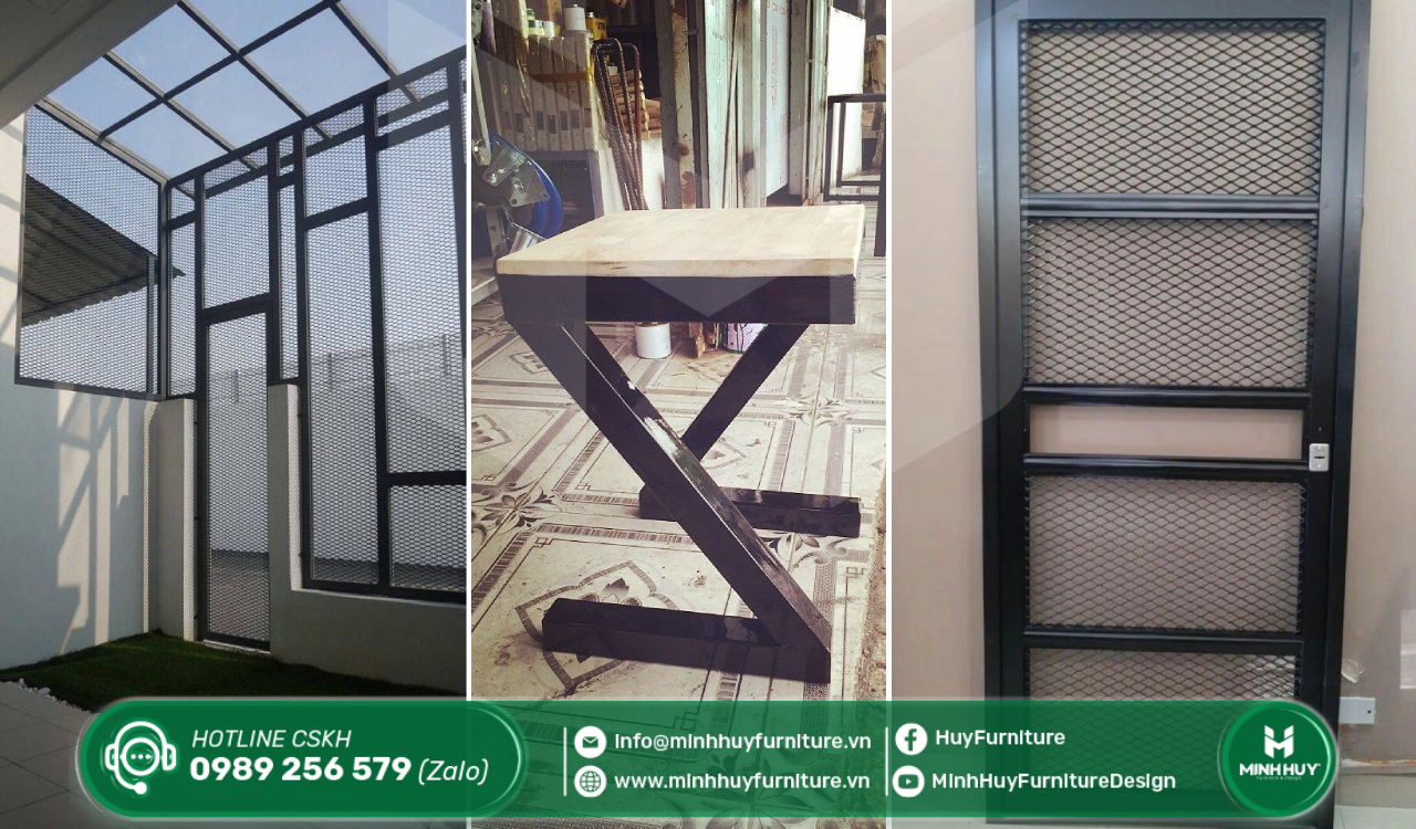 làm khung sắt sơn tĩnh điện quận 4 tphcm