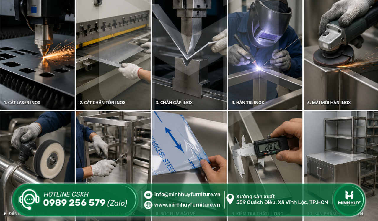 gia công inox quận 12 tphcm