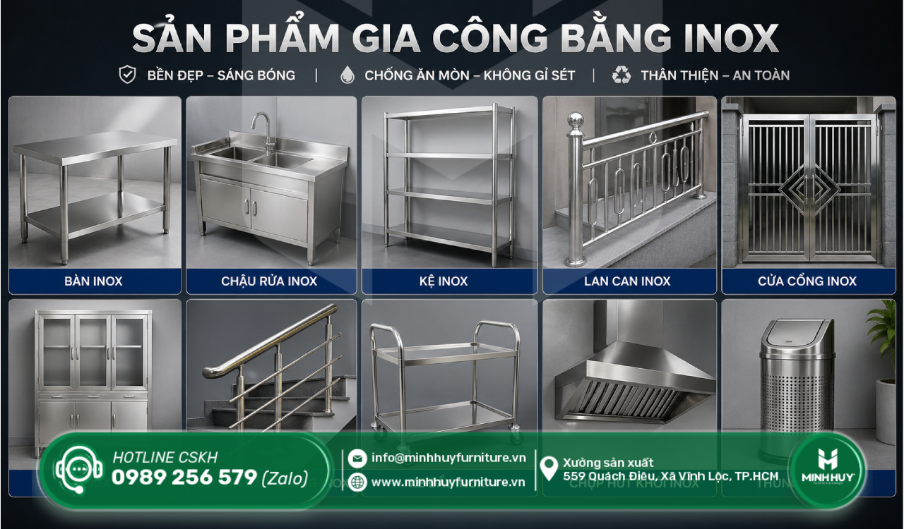 gia công inox quận 3 tphcm