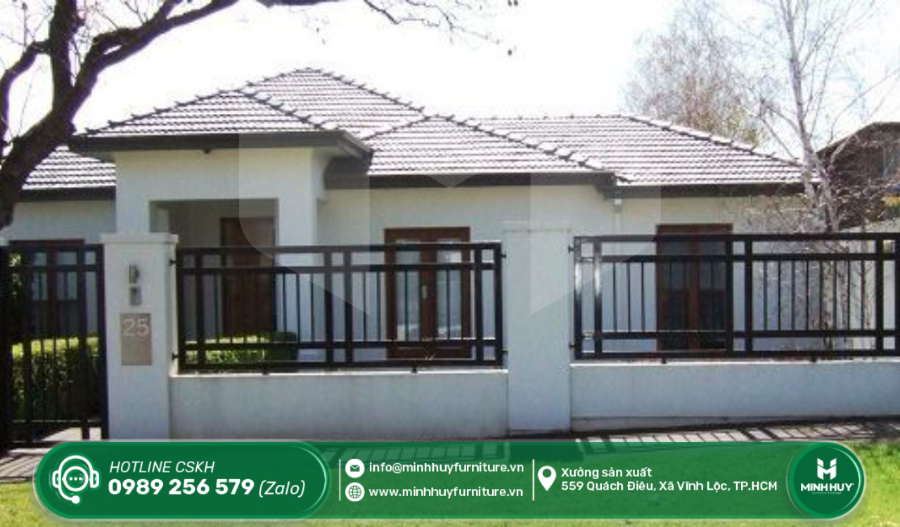 làm khung hàng rào sắt nhà bè tphcm