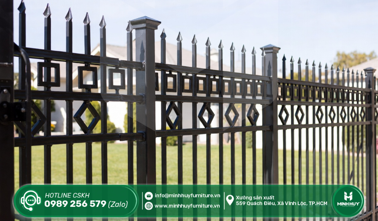 làm khung hàng rào sắt quận 12 tphcm