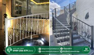 làm khung sắt lan can cần giờ tphcm