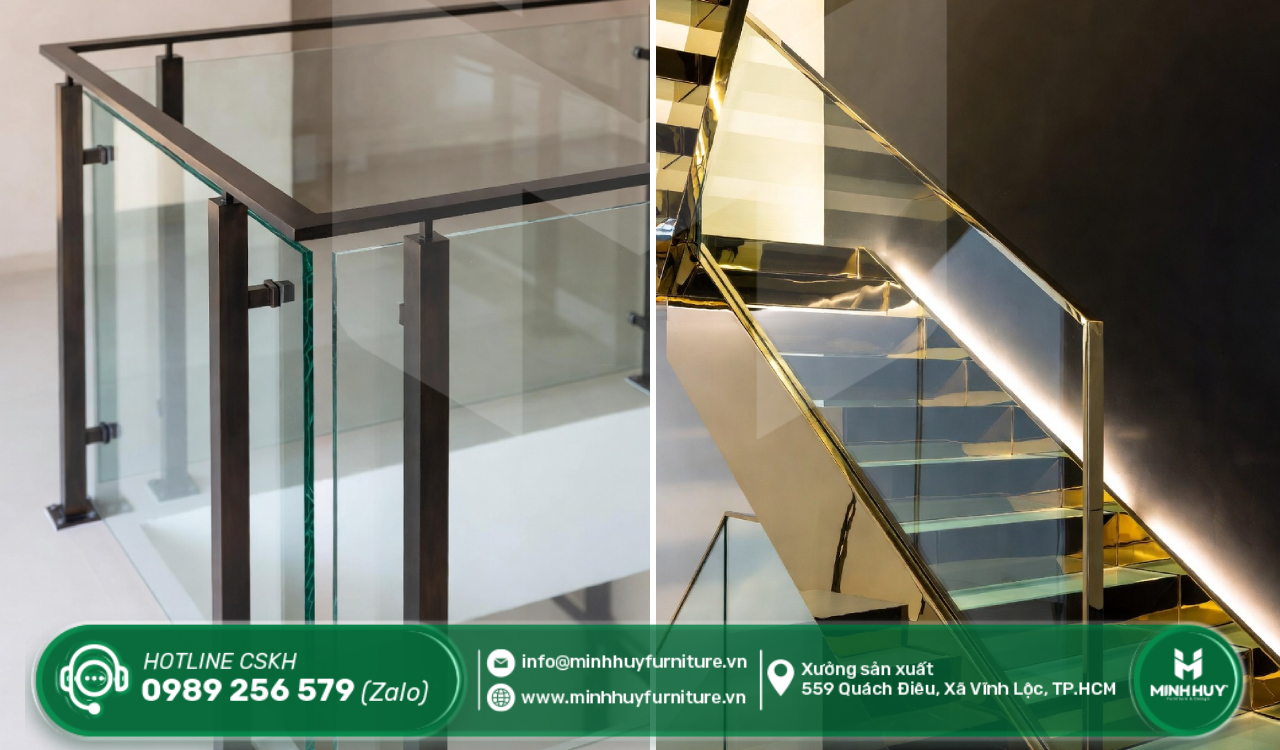 gia công khung kính inox mạ PVD quận 8 tphcm