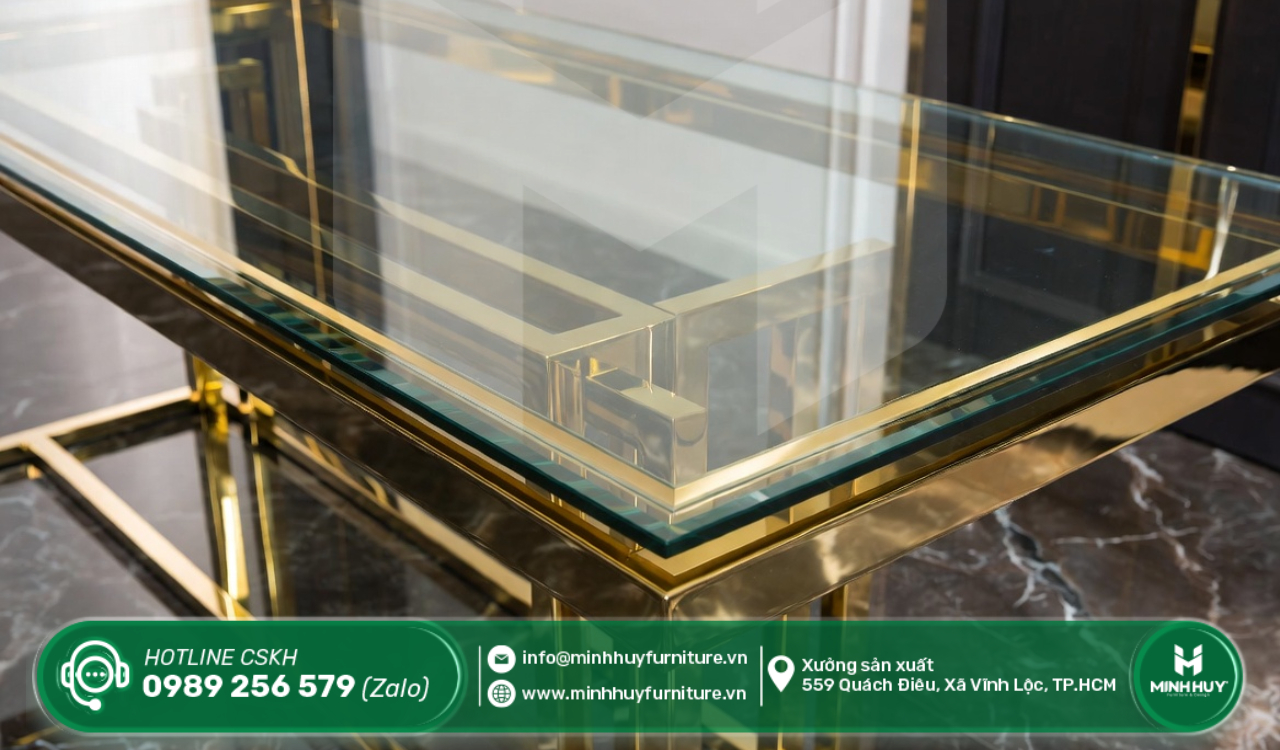 gia công khung kính inox mạ vàng củ chi tphcm