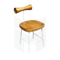 Ghế Cafe Gỗ Tựa Trụ Nordic MH112