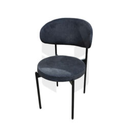 Ghế Nệm Tròn Tựa Cong Bọc Vải MH165