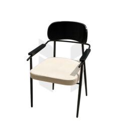 Ghế Sắt Đệm Da Có Tay Vịn MH187