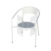 Ghế Sắt Tựa Cong Có Tay Vịn MH184